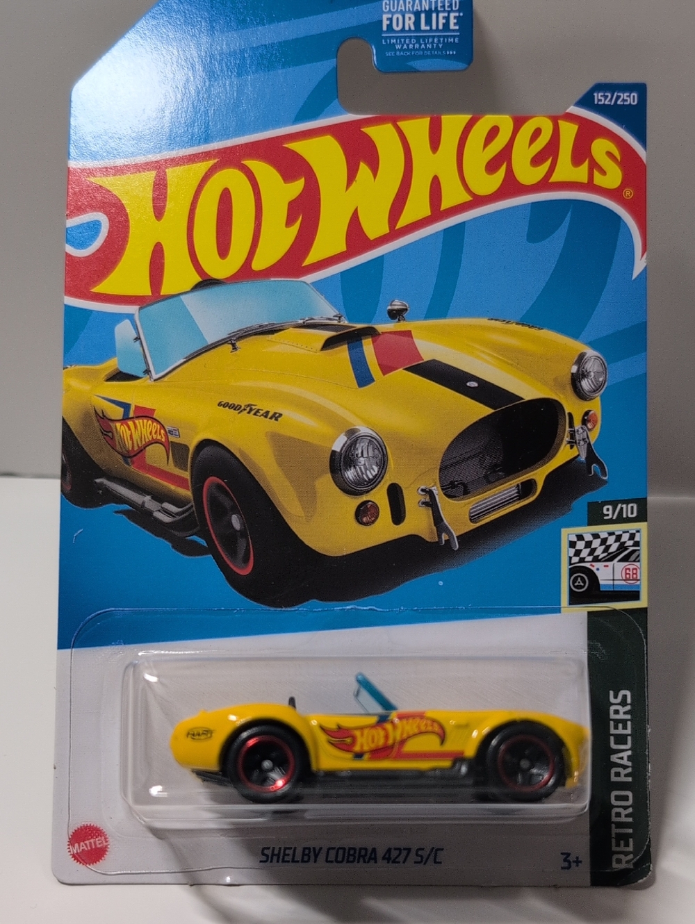 Hot Wheels Shelby Cobra 427 S/C Retro Racers Mattel NEW Ships Secure In Box